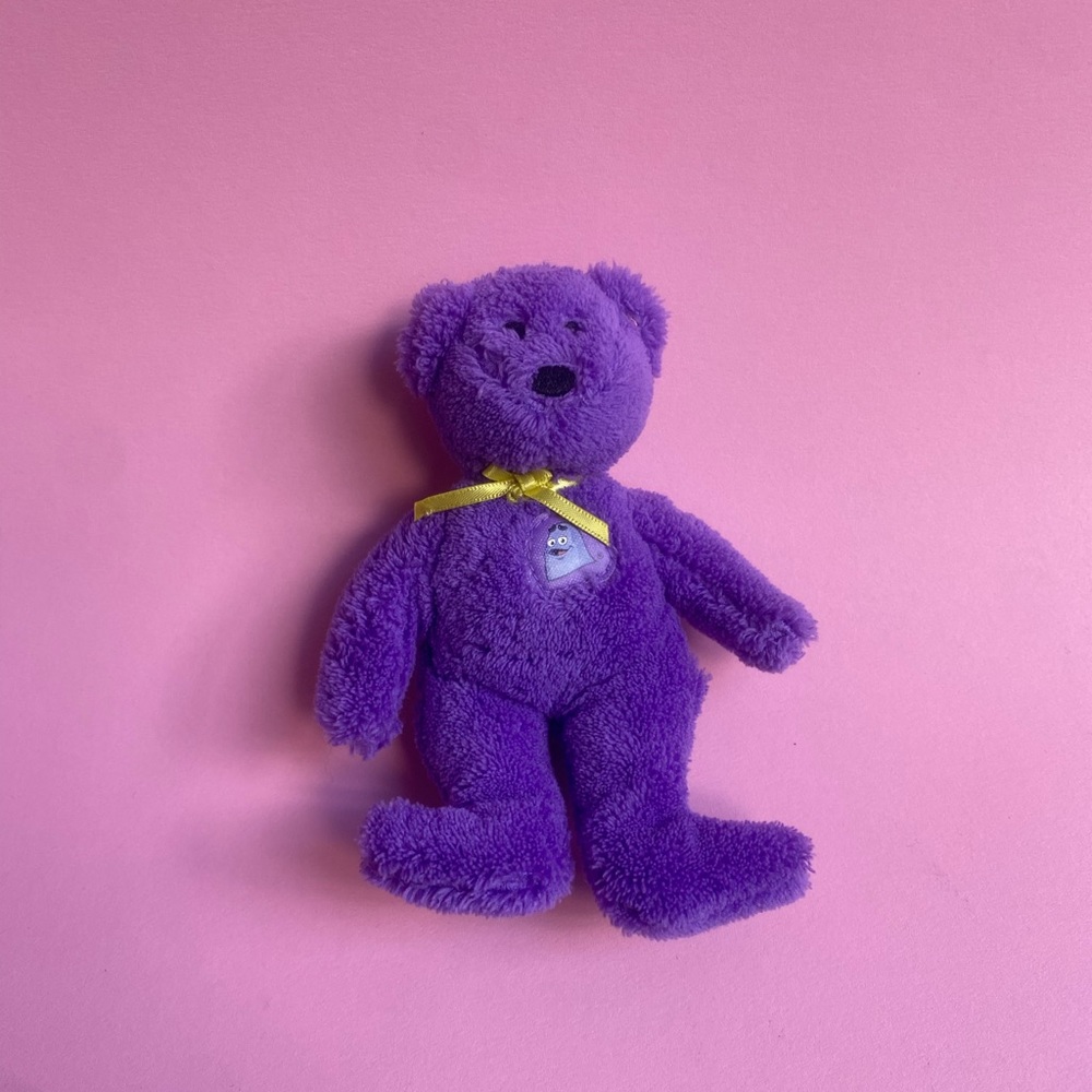 Beanie Babies x McDonald’s Grimace bear